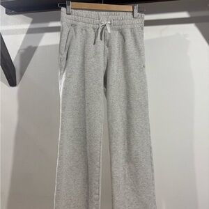 Abercrombie Kids Light Gray Fleece Pants